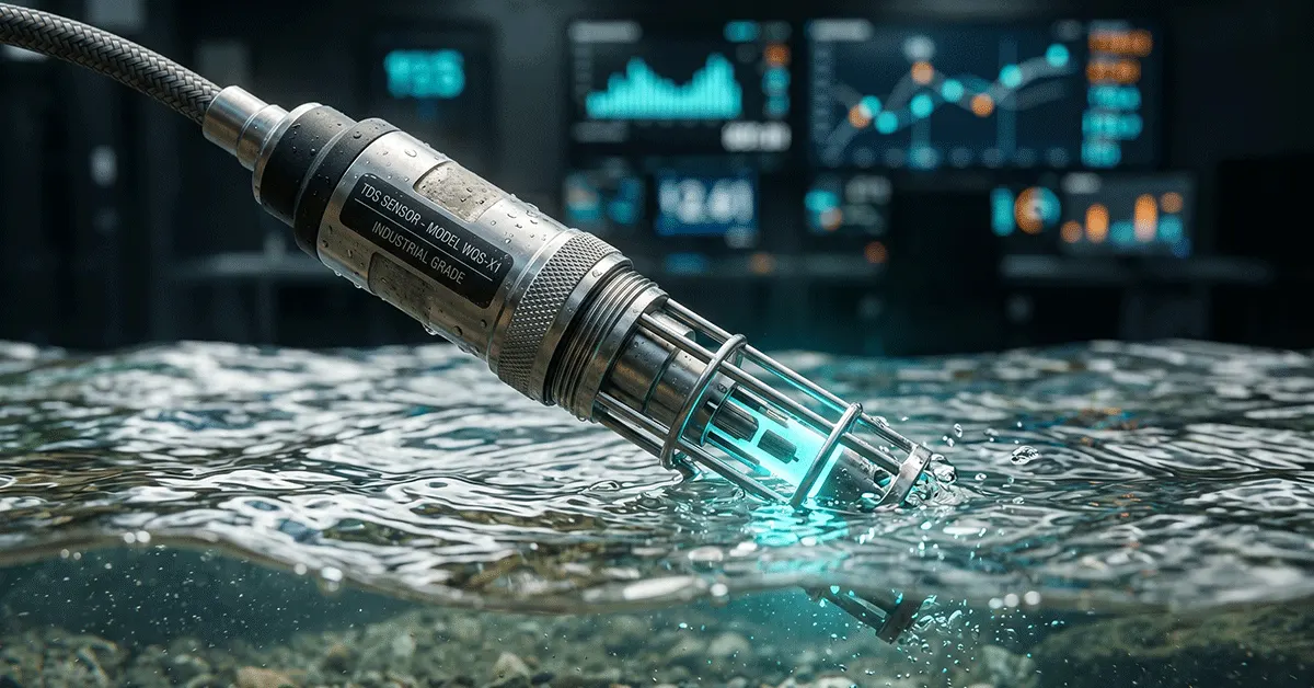 Voltage to PPM Calculator converting analog TDS sensor data to digital parts per million